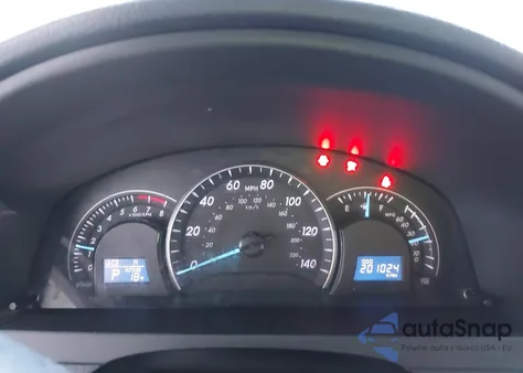 2013 Toyota Camry Le z USA, uszkodzony, nr VIN 4T4BF1FK4DR297795